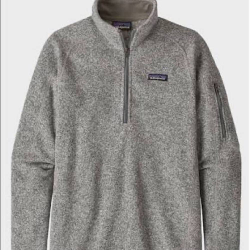 Patagonia Better Sweater Quarter Zip Birch Grey XL